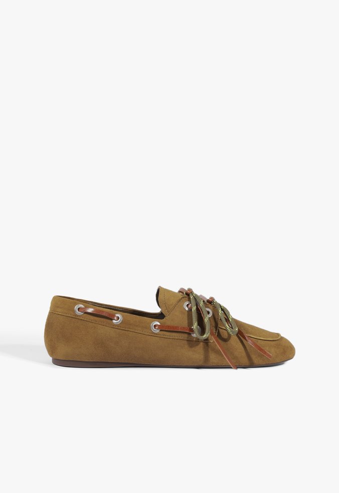 Mocassim Oliver Couro Verde