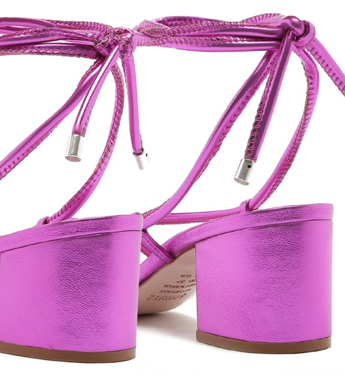 SANDÁLIA BLOCK HEEL STRINGS FUCSIA SANDÁLIA BLOCK HEEL STRINGS FUCSIA