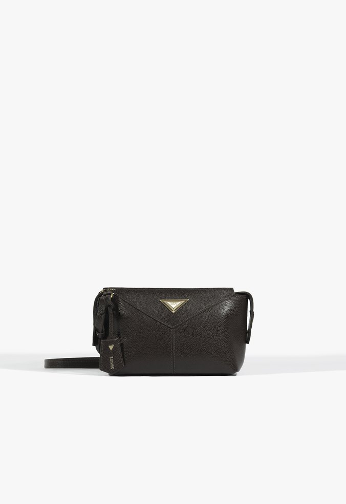 Bolsa Tiracolo Kimb Couro Marrom