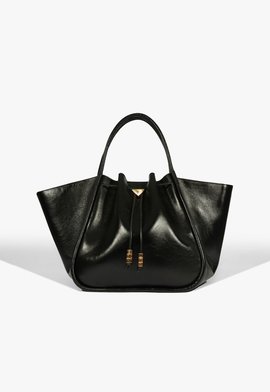Bolsa Maxi Shopping Jess Couro Preta