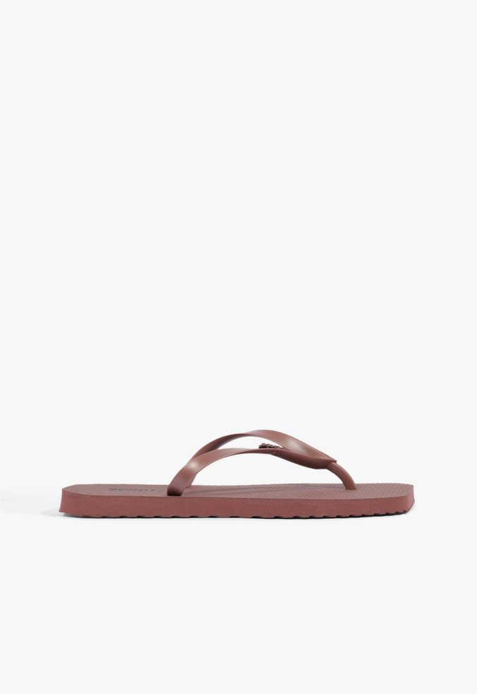Chinelo Bico Quadrado Marrom