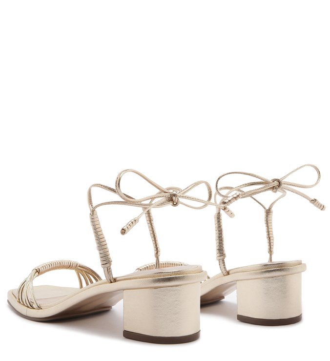 SANDÁLIA BLOCK HEEL STRINGS PLATINA SANDÁLIA BLOCK HEEL STRINGS PLATINA