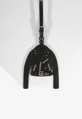 Chaveiro Jaqueta de Couro Preto