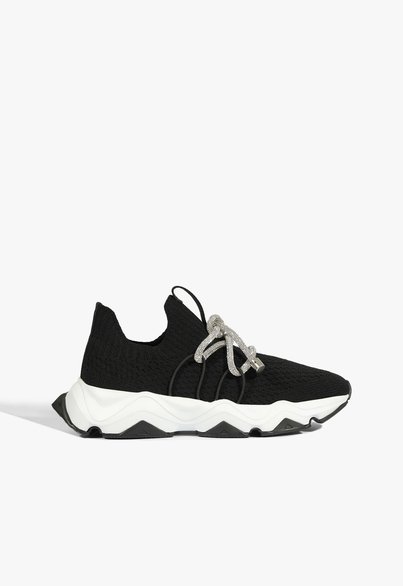 Tênis Knit Brilho Preto | Schutz