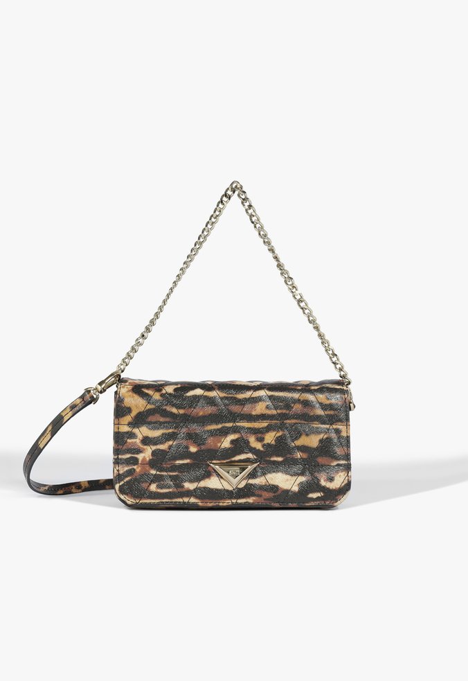 Bolsa Tiracolo Pequena  944 Wild Couro Onça