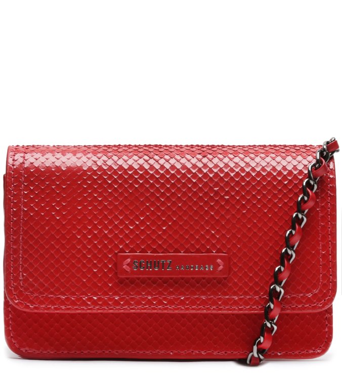 Crossbody Lorena Snake Glam Red Crossbody Lorena Snake Glam Red