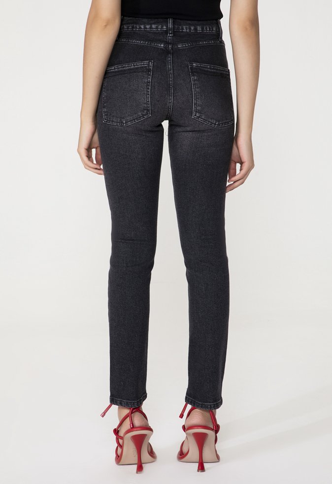 Calça Skinny Ruth Jeans Preta Calça Skinny Ruth Jeans Preta