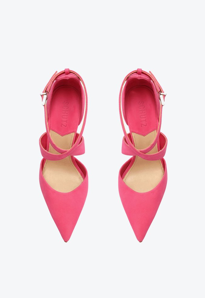 Sapato Scarpin Nobuck Skyla Pink Sapato Scarpin Nobuck Skyla Pink