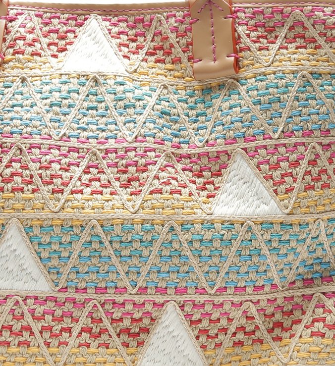 Shopping Bag Nina Triangle Summer Colors Shopping Bag Nina Triangle Summer Colors
