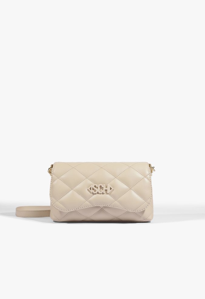 Bolsa Crossbody Pequena Matelassê Branca