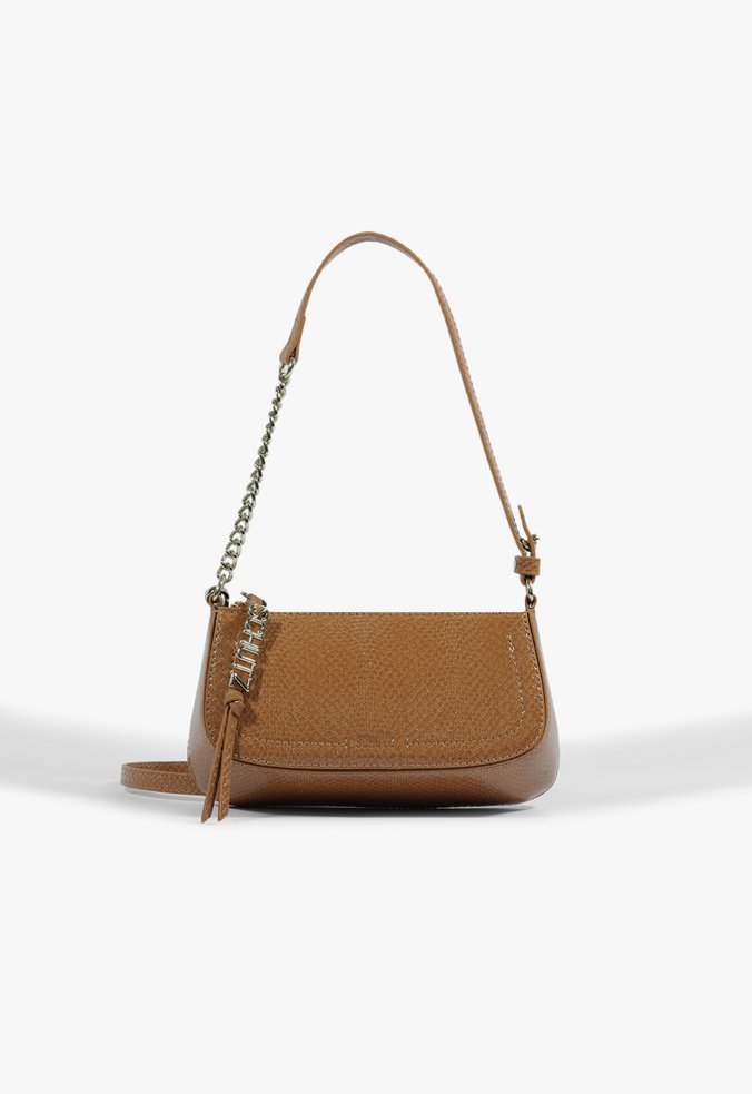 Bolsa Tiracolo Mini Tina Marrom