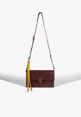 Bolsa Tiracolo The Coolest Bag Couro Vinho