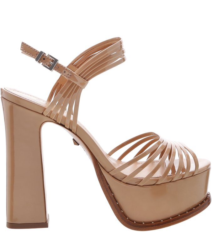 Sandália Meia Pata Multi Strap Neutral
