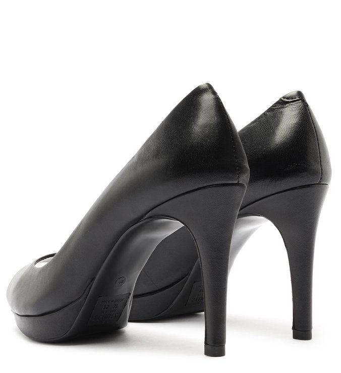 Scarpin Peep Toe Deluxe Black Scarpin Peep Toe Deluxe Black