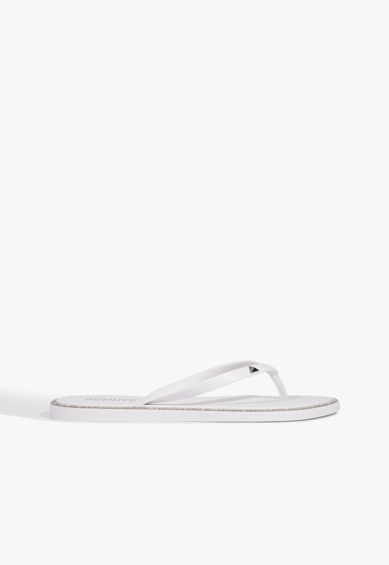 Chinelo Jelly Branco | Schutz