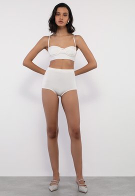 Hot Pant Lelia Tricô Off White | Schutz