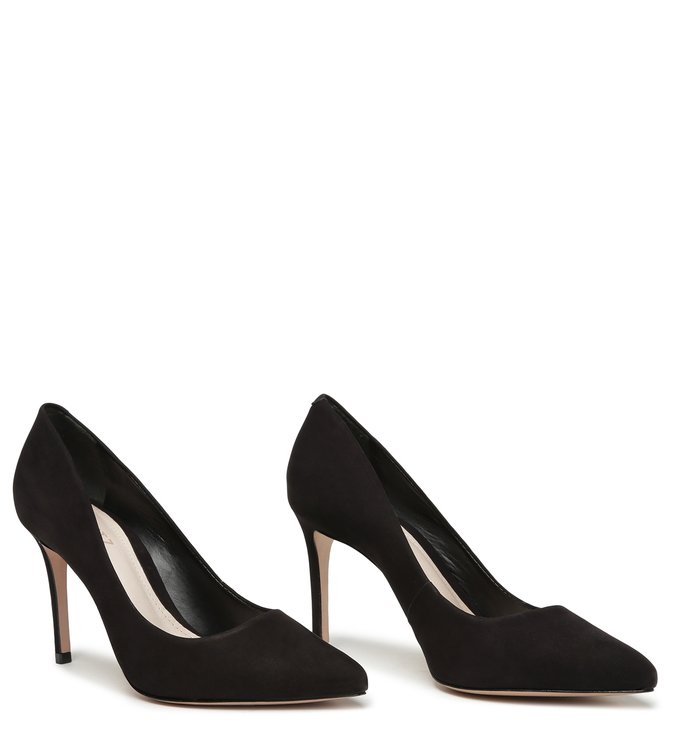 Sapato Scarpin Clássico Nobuck Preto Sapato Scarpin Clássico Nobuck Preto