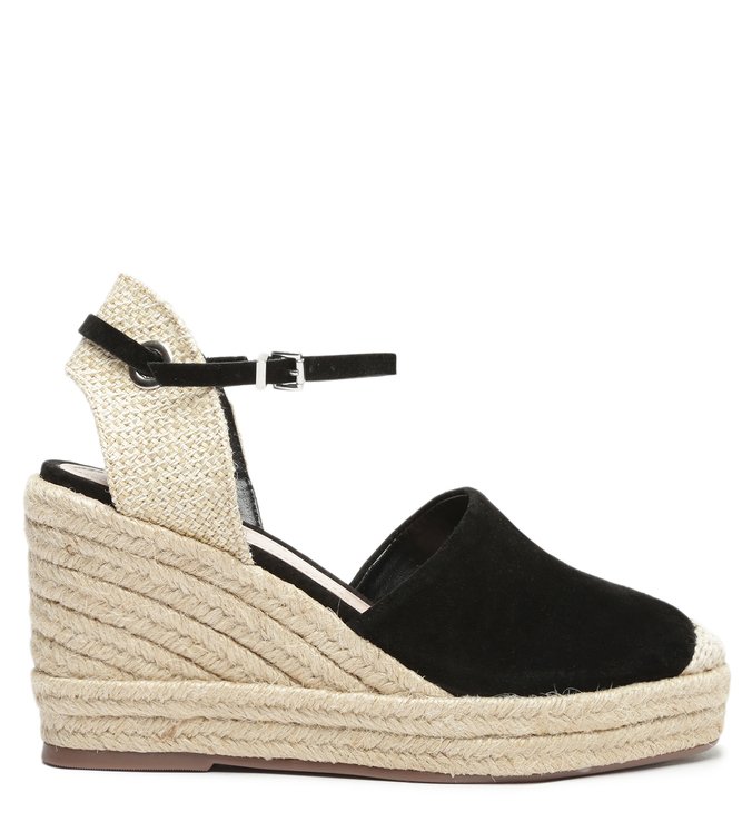 Sandália Espadrille Preta