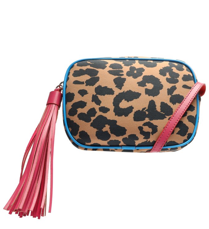 Bolsa Tiracolo Kate Animal Print