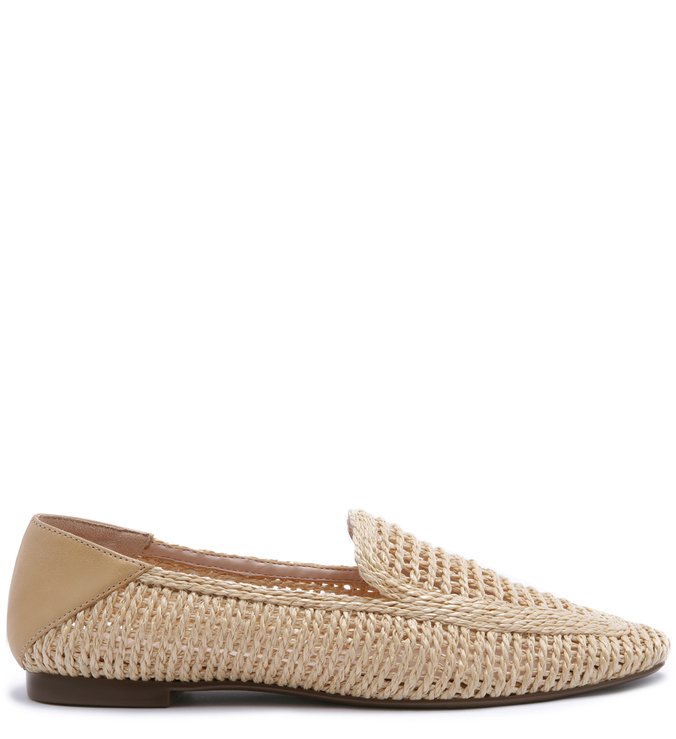 MOCASSIM TRAMA PALHA CRU MOCASSIM TRAMA PALHA CRU
