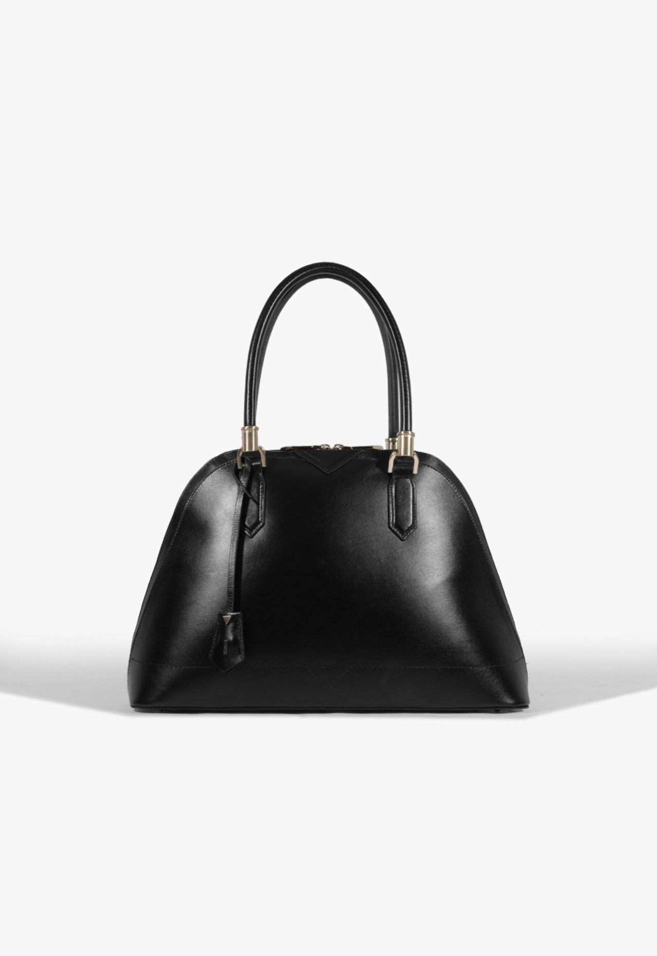 Bolsa Tote Média Corinne Couro Preta | Schutz