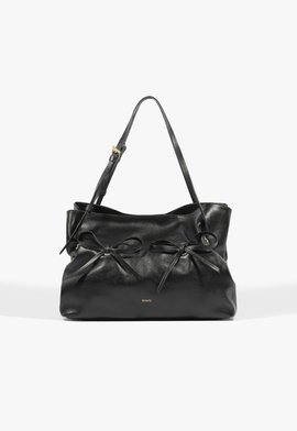 Bolsa Tiracolo Shoulder Blair Média Couro Preta