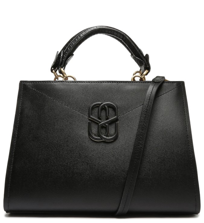 Bolsa Tote Penny Couro Preta