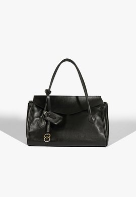 Bolsa Shopping Stella Couro Preta