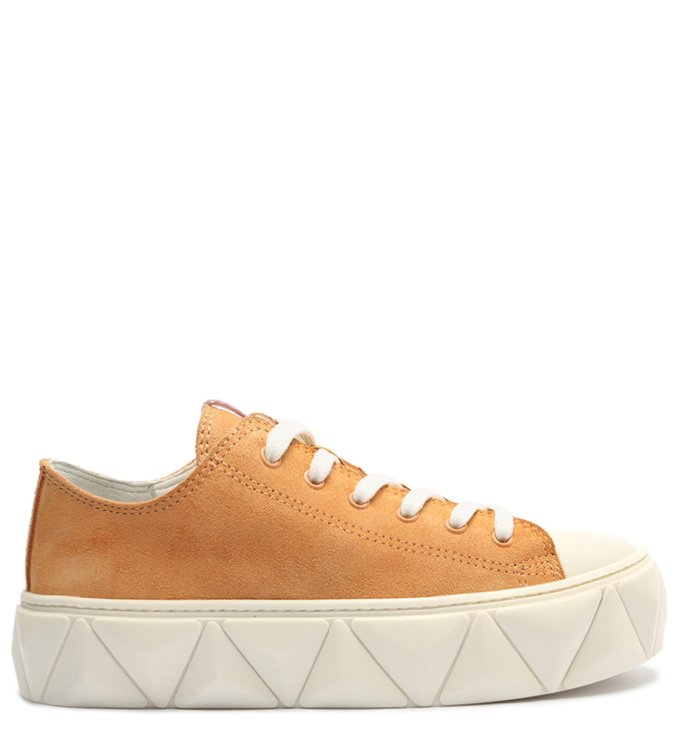 Tênis Nobuck Triangle Laranja