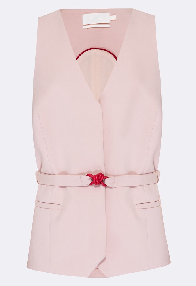 Colete Alfaiataria Luara Rosa