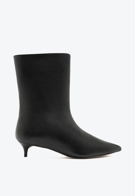 Bota Gail Couro Preta