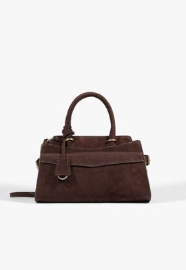 Bolsa Tote Rush Camurça Marrom