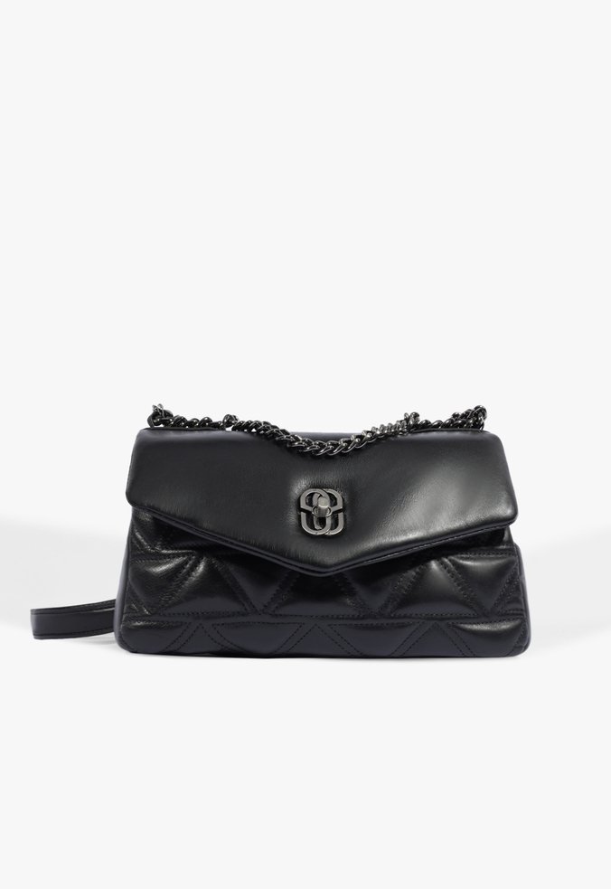 Bolsa Tiracolo Dream Couro Preta