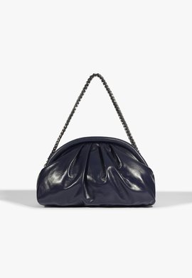 Bolsa Couro Azul