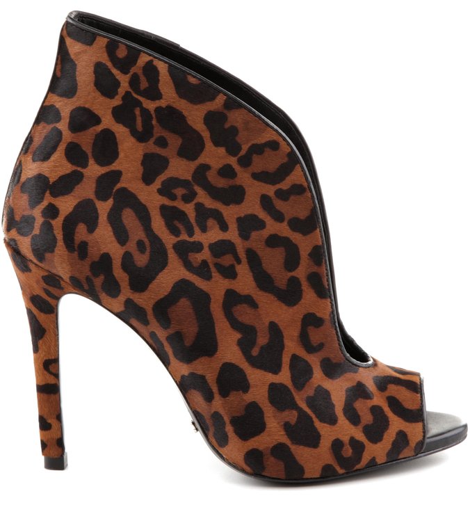 Ankle Boot Moss Animal Print