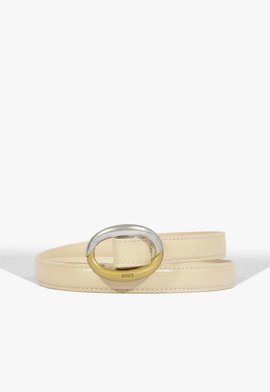 Cinto Amelie Couro Branco