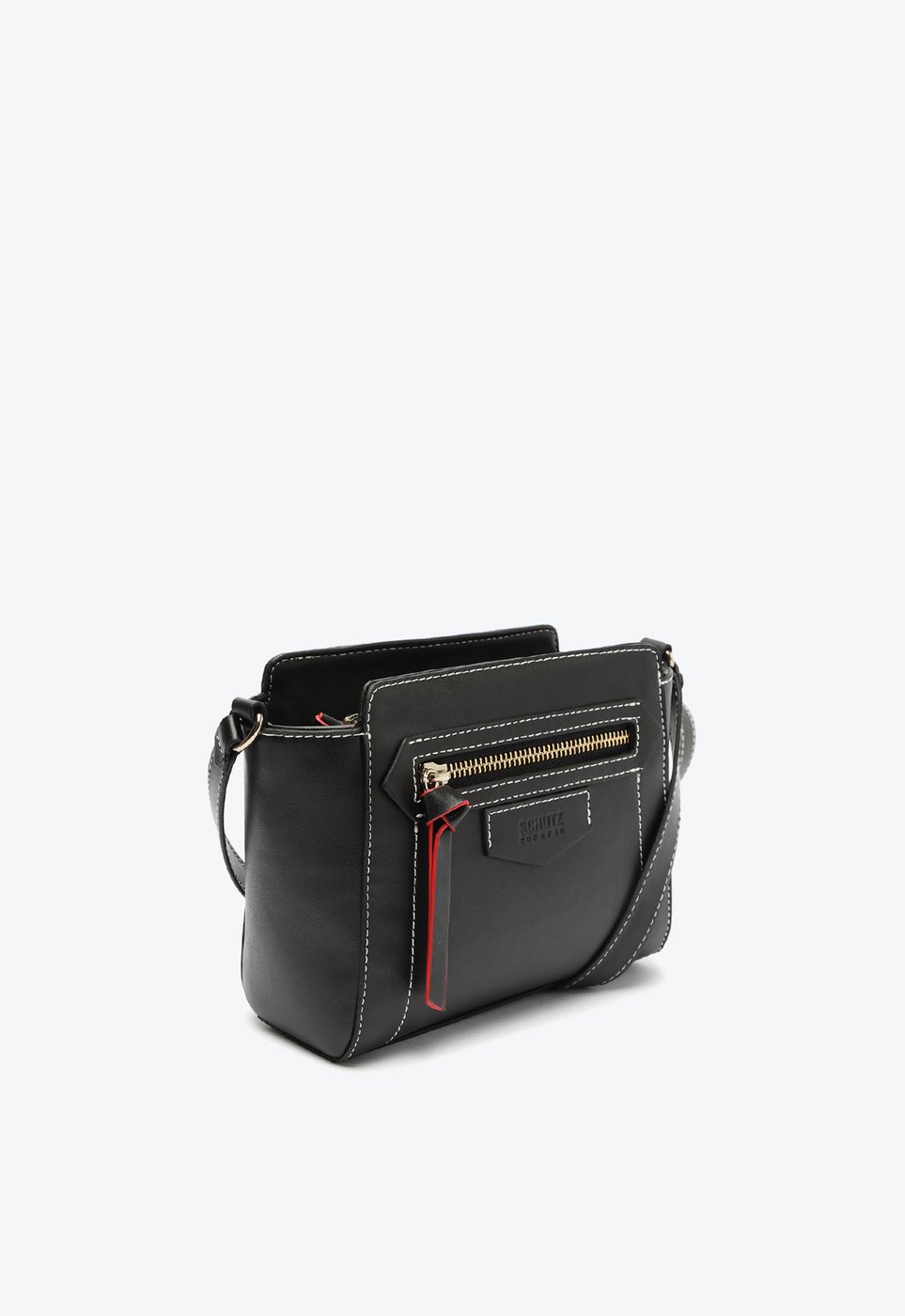 Bolsa Tiracolo Lila Preta | Schutz