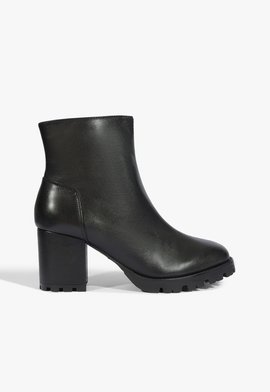 Bota Tratorada Bold Couro Preta