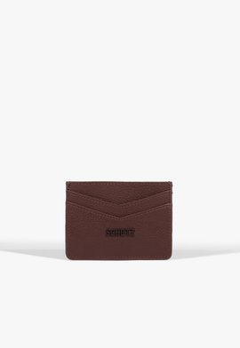Porta Cartão Ronie Couro Vermelho