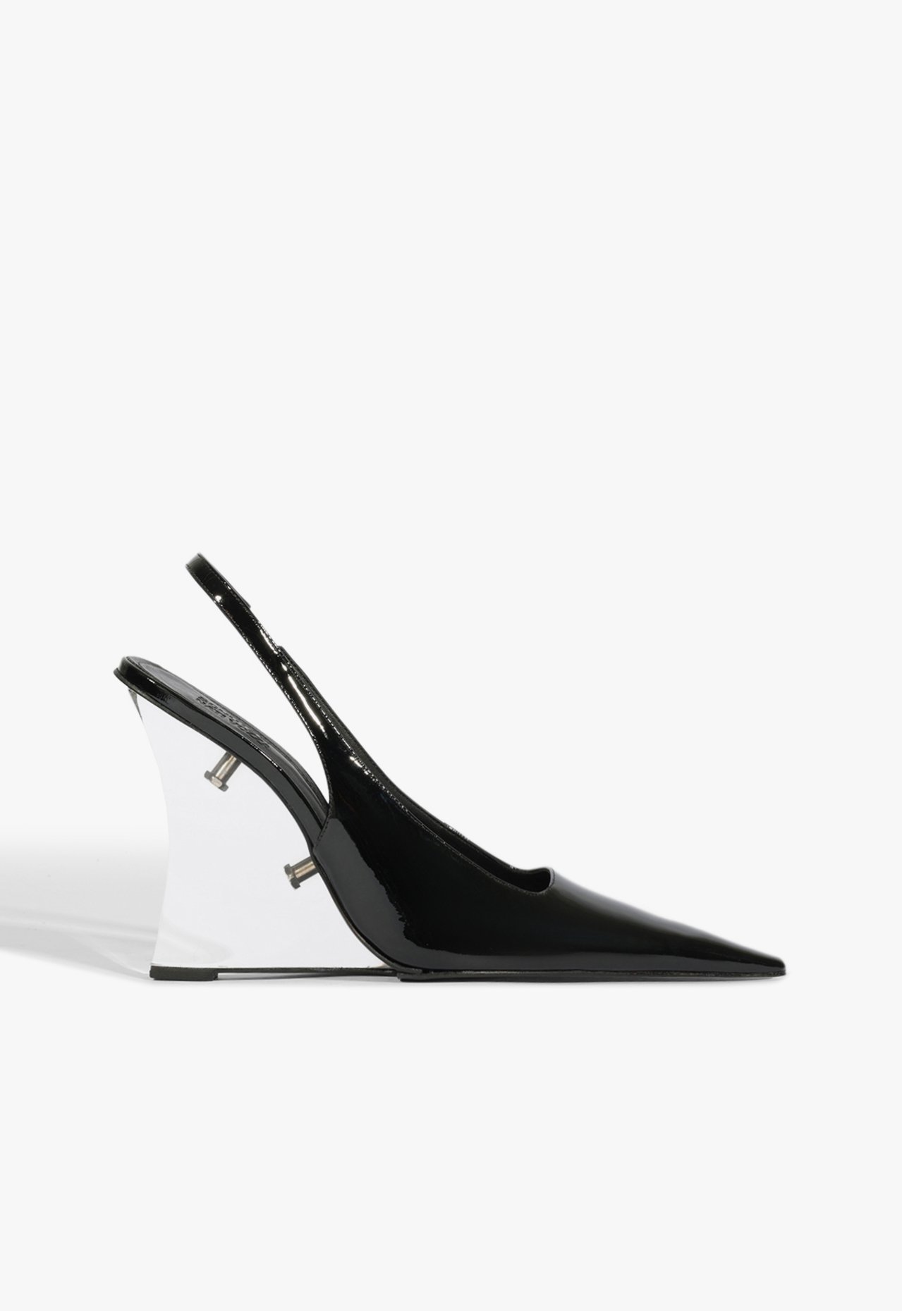 Scarpin Slingback Verniz Preto | Schutz
