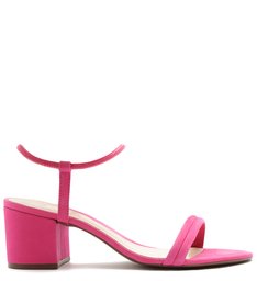 SANDÁLIA BLOCK HEEL STRINGS PINK