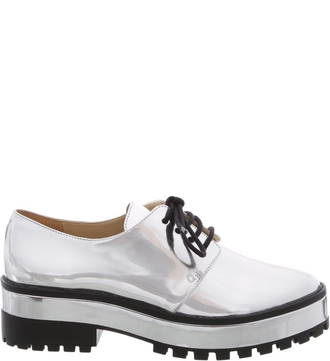 Mocassim Thick Sole Prata