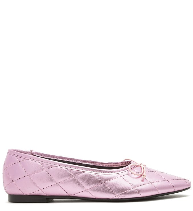 Sapatilha Metallic Baby Cerise