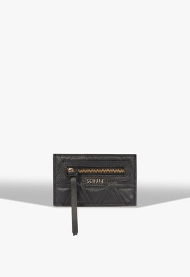Porta Cartão Couro Pequeno Preto