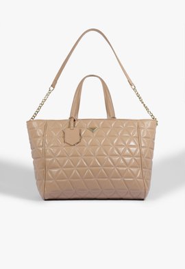 Bolsa Shopping Grande 944 Travel Couro Nude