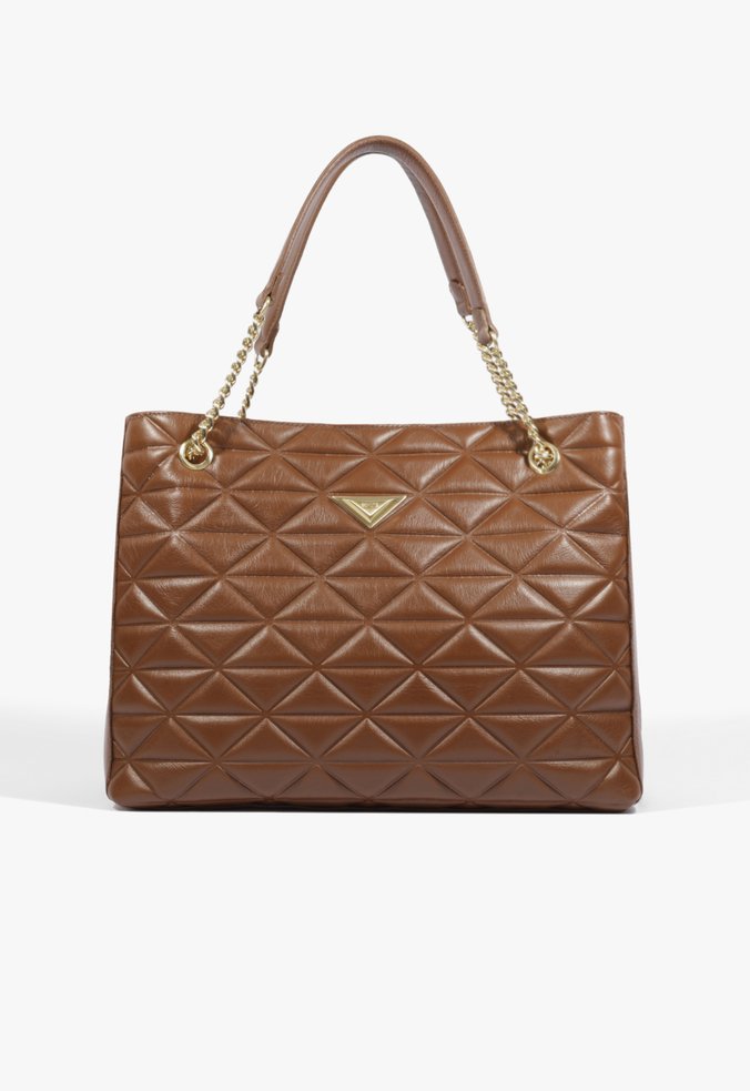 Bolsa Jossie Grande Couro Marrom