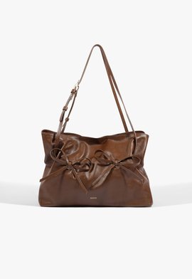 Bolsa Tiracolo Shoulder Blair Média Couro Marrom