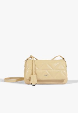 Bolsa Tiracolo Paris Couro Creme