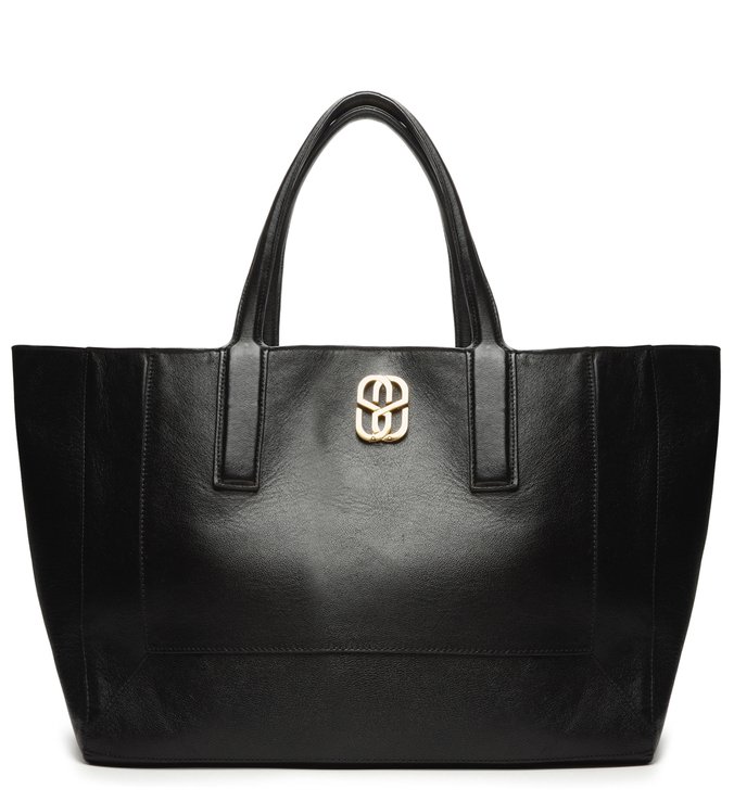 Shopping Bag Double Face Black