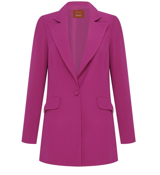 Ginger x Schutz Blazer Fucsia